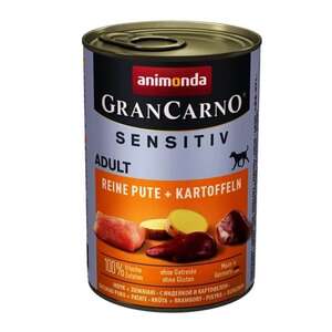 Animonda GranCarno Sensitive Pure Hindi Etli ve Patatesli Köpek Yaş Maması 400 Gr