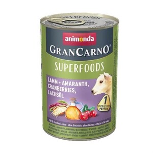 Animonda Gran Carno Superfoods Kuzu Amarant Kızılcık Köpek Yaş Maması 400 Gr 5+1 - 2