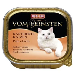 Animonda Hindi ve Somon Balıklı Kısır Kediler İçin Yaş Mama 100 GR