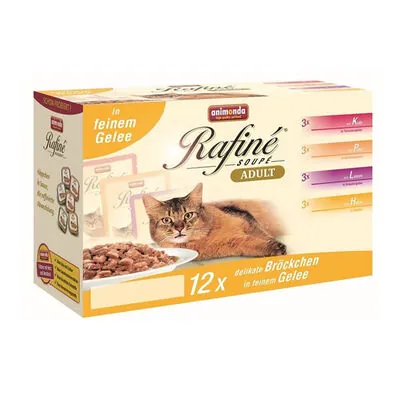 Animonda Rafine Jelly Karışık Yaş Kedi Mamaları 12x100 GR - 2