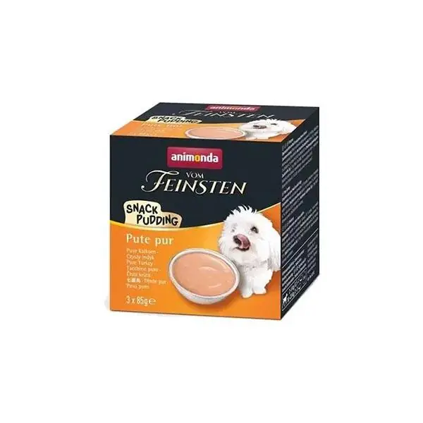 Animonda Snack Pudding Hindili Yetişkin Köpek Pudingi 255gr (3'lü) - 1
