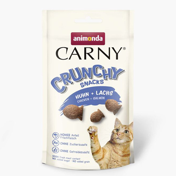 Animonda Carny Meat Tavuk ve Somon Etli Kedi Ödülü 50 g - 1