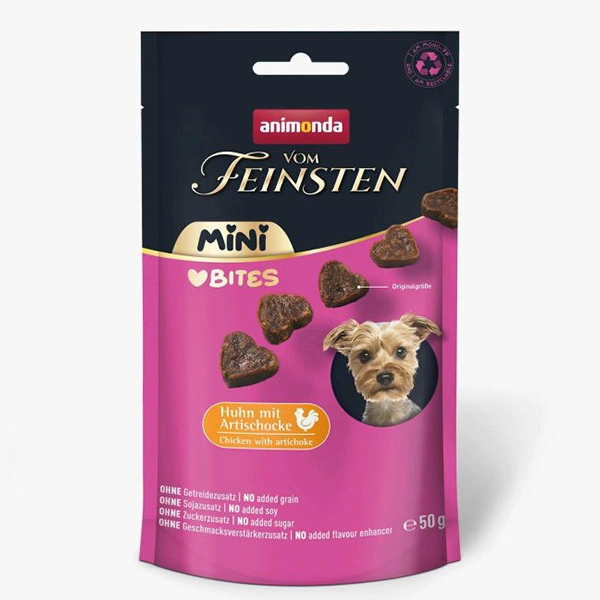 Animonda Tavuk Etli Yetişkin Mini Irk Köpek Ödül Maması 50 Gr - 1