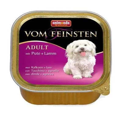 Animonda Vom Feinstein Hindi ve Kuzu Etli Köpek Konservesi 150 GR - 1