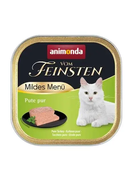 Animonda Vom Feinsten Hindi Etli ve Karidesli Kedi Konservesi 100 Gr - 1