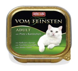 Animonda Vom Feinsten Hindi Tavşanlı Kedi Yaş Maması 100 GR