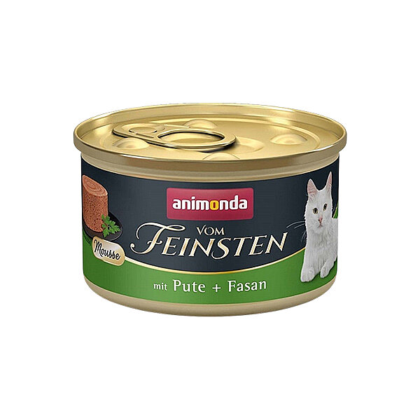 Animonda Vom Feinsten Hindili ve Sülünlü Yetişkin Kedi Konservesi 85g