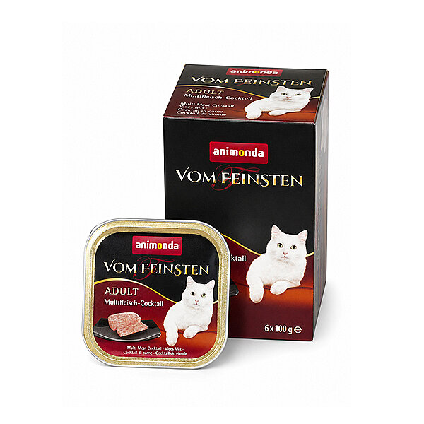 Animonda Vom Feinsten Karışık Etli Yetişkin Kedi Konservesi 6x100g