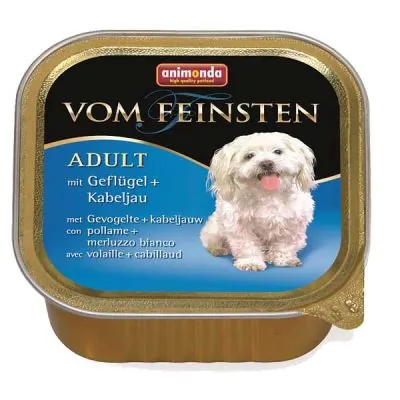Animonda Vom Feinsten Kümes Hayvan ve Balıklı Köpek Konservesi 150 GR - 1