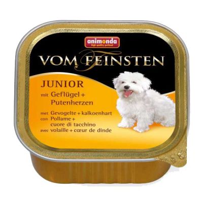 Animonda Vom Feinsten Kümes Hayvan ve Hindi Yavru Köpek Maması 150 GR - 1