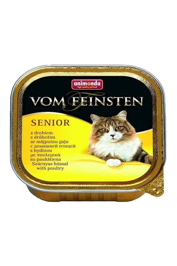 Animonda Vom Feinsten Kümes Hayvanlı Yaşlı Kedi Yaş Maması 100 g - 1