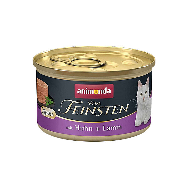 Animonda Vom Feinsten Tavuklu ve Kuzulu Yetişkin Kedi Konservesi 85g - 1