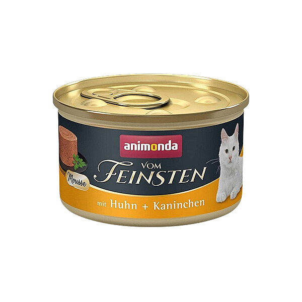 Animonda Vom Feinsten Tavuklu ve Tavşanlı Yetişkin Kedi Konservesi 85g