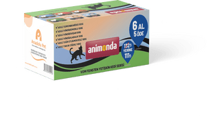 Animonda Yetişkin Kedi Yaş Mama Serisi 100 gr 6 al 5 öde