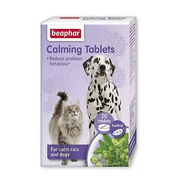 Beaphar Calming Bitkisel Kedi Köpek Sakinleştirici Tablet 20 Adet - 1