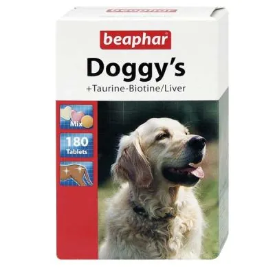 Beaphar Doggys Mix Taurin Köpek Vitamini 180 Tablet - 1