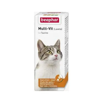 Beaphar Laveta Taurine Tüy Dökülme Önleyici Besin Takviyesi 50 ml - 1