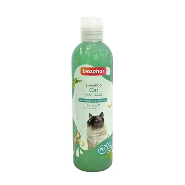 Beaphar Macadamia Yağı ve Aloe Vera Özlü Kedi Şampuanı 250 ml - 1