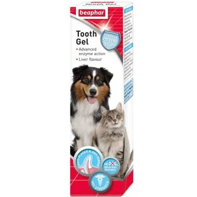 Beaphar Tooth Gel Kedi Köpek Ağız Bakım Jeli 100 GR - 1
