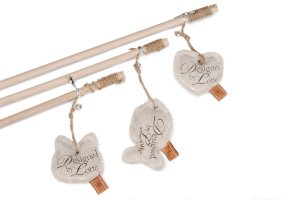 Beeztees DBL Kedi Oltası, Kalpli, Çeşitli Renklerde, 50cm