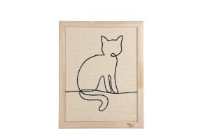 Beeztees DBL Kedi Tırmalama Tahtası, 50x40x2cm