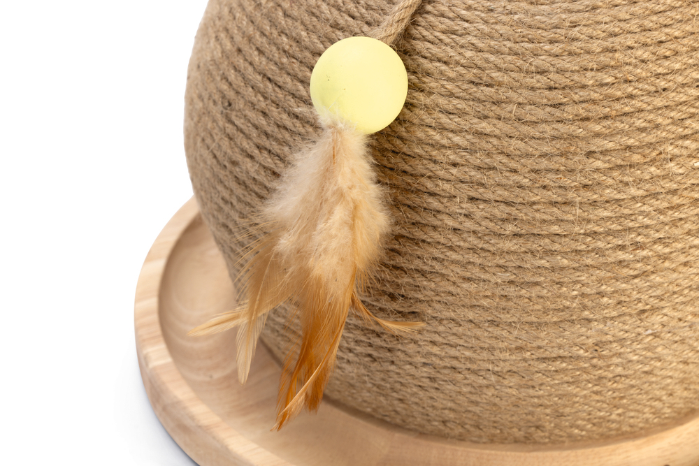 Beeztees DBL Kedi Tırmalama ve Oyuncağı, 29,5x29,5x22cm - 4