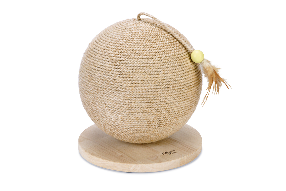 Beeztees DBL Kedi Tırmalama ve Oyuncağı, 30x31x31,5cm - 1