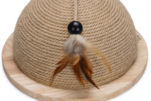 Beeztees DBL Kedi Tırmalama ve Oyuncağı, 34,5x34,5x18cm - 5