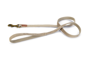 Beeztees DBL Köpek Gezdirme Kayışı, Velura, Gri, 120cm, 20mm