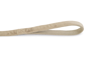 Beeztees DBL Köpek Gezdirme Kayışı, Velura, Gri, 120cm, 20mm - 2