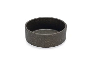 Beeztees DBL Köpek Mama Su Kabı, Bambu, Antrasit, 12cm, 300ml