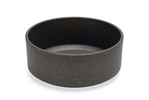 Beeztees DBL Köpek Mama Su Kabı, Bambu, Antrasit, 17cm, 800ml