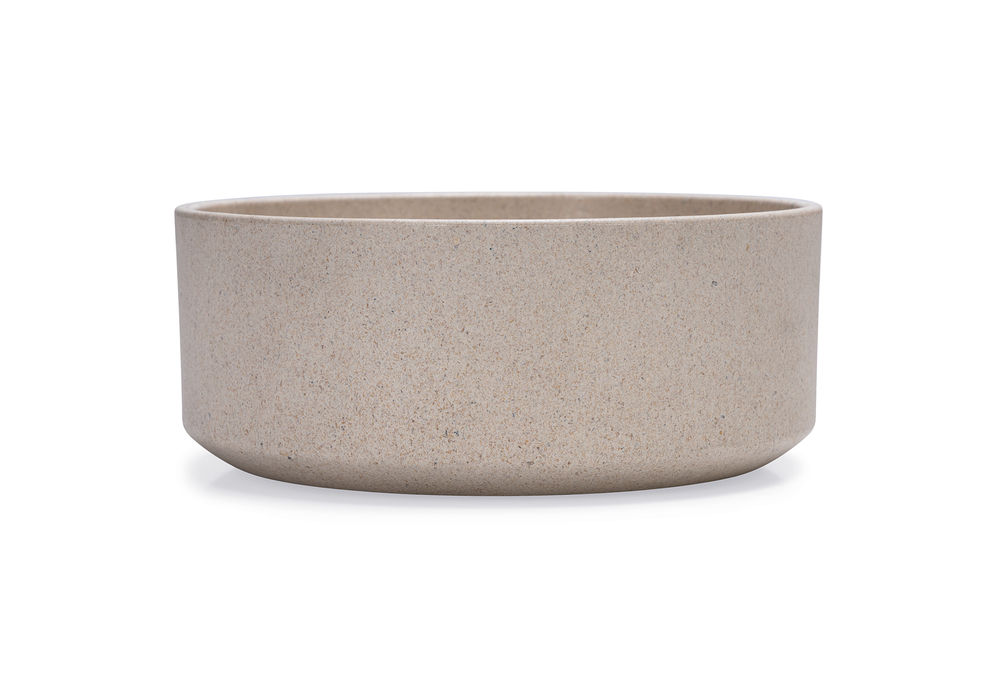 Beeztees DBL Köpek Mama Su Kabı, Bambu, Bej, 17cm, 800ml - 5