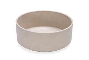 Beeztees DBL Köpek Mama Su Kabı, Bambu, Bej, 17cm, 800ml