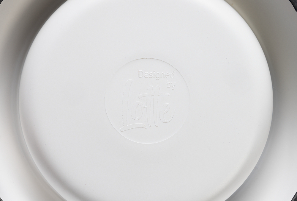 Beeztees DBL Köpek Mama Su Kabı, Mat Paslanmaz Çelik, Beyaz Mermer Görünümlü, 14cm, 160ml - 5