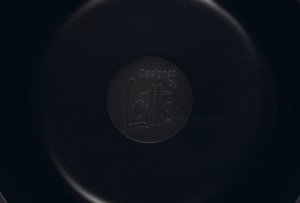 Beeztees DBL Köpek Mama Su Kabı, Mat Siyah Paslanmaz Çelik, Siyah Mermer Görünümlü, 14cm, 160ml - 5