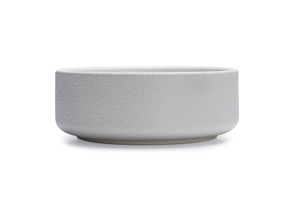 Beeztees DBL Köpek Mama Su Kabı, Seramik, Mat Beyaz, 13,5cm, 500ml - 2