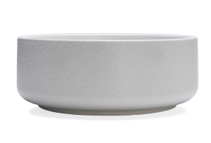 Beeztees DBL Köpek Mama Su Kabı, Seramik, Mat Beyaz, 18cm, 1200ml - 2