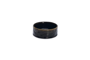 Beeztees DBL Köpek Mama Su Kabı, Seramik, Siyah, 13,5cm, 500ml