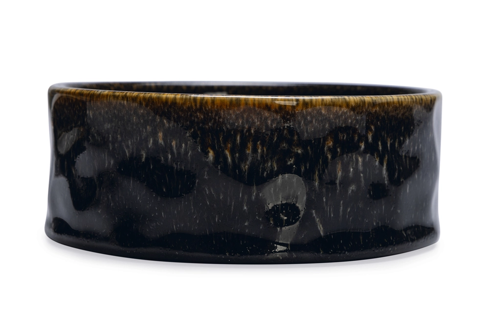 Beeztees DBL Köpek Mama Su Kabı, Seramik, Siyah, 13,5cm, 500ml - 2