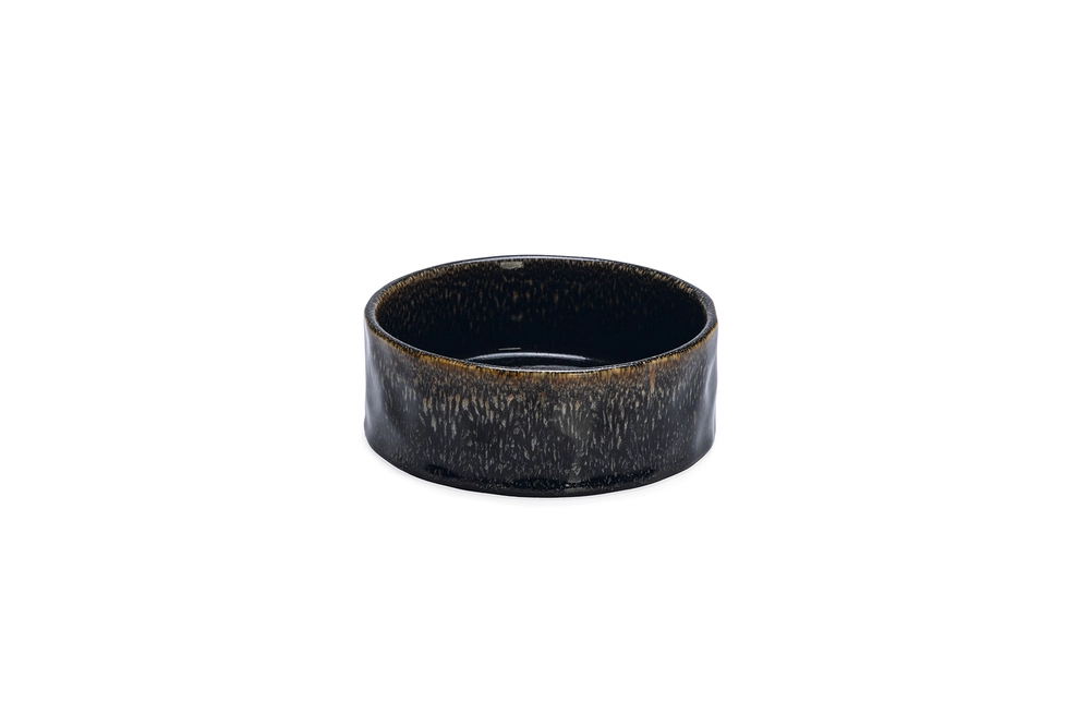 Beeztees DBL Köpek Mama Su Kabı, Seramik, Siyah, 16cm, 800ml - 1