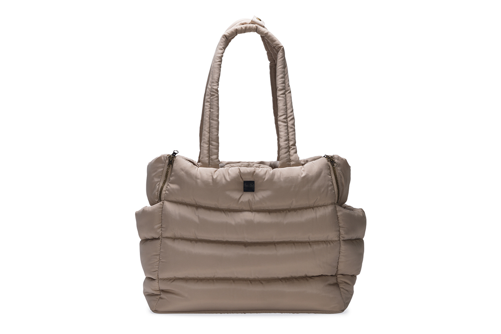 Beeztees DBL Köpek Taşıma Çantası, Yıkanabilir, 6,5Kg'ye kadar, Bej, 42x20x35cm - 1