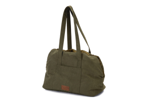 Beeztees DBL Köpek Taşıma Çantası, Yıkanabilir, 6,5Kg'ye kadar, Yeşil, 40x20x28cm