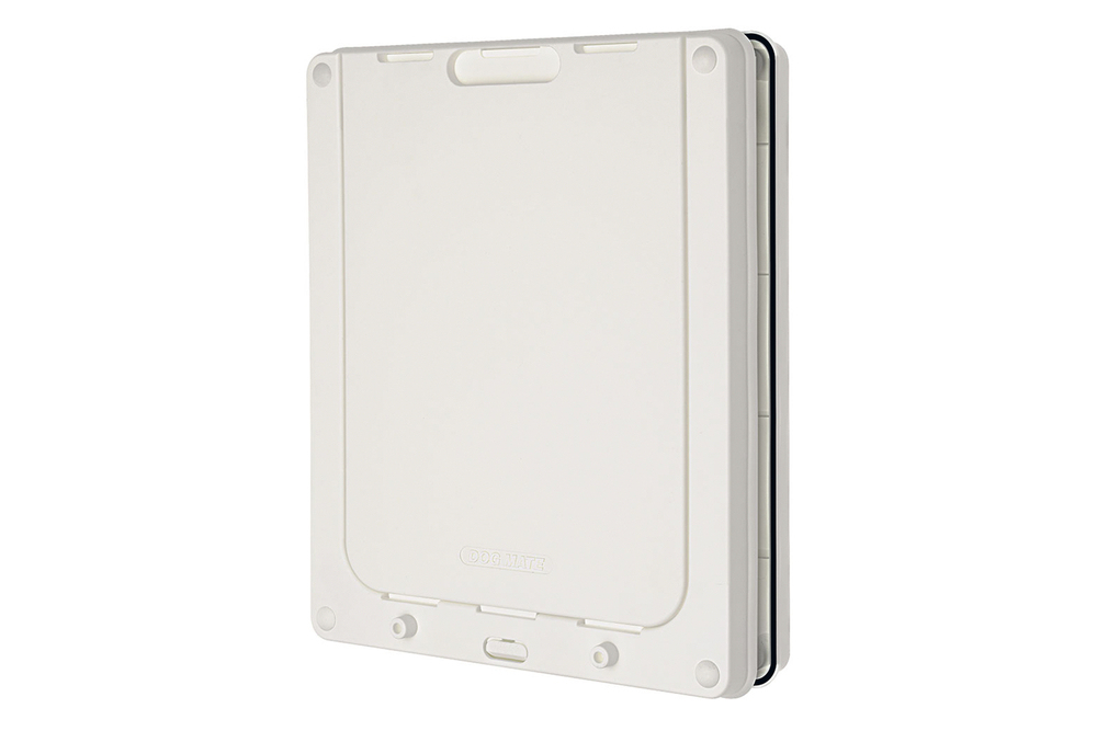 Beeztees DogMate Köpek Kapısı, Çift Yönlü, 2 fonksiyonlu, Beyaz, 35x29cm - 2