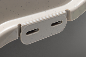 Beeztees Kapalı Kedi Tuvaleti, Koku Filtreli, Bej Gri, 56x39x39cm - 3