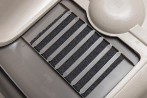 Beeztees Kapalı Kedi Tuvaleti, Koku Filtreli, Bej Gri, 56x39x39cm - 5