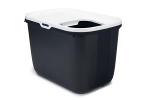 Beeztees Kapalı ve Derin Kedi Tuvaleti, Gri, 58x38,5x39,5cm