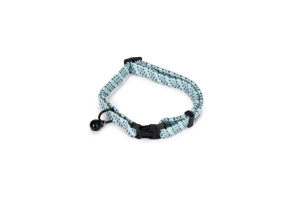 Beeztees Kedi Boyun Tasması, Zilli, Mavi, 24,5-33cm