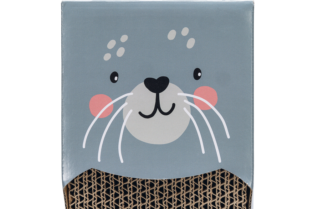 Beeztees Kedi Karton Tırmalama, Mavi, 45cm - 5