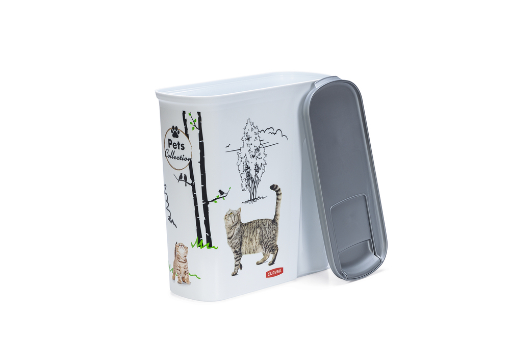 Beeztees Kedi Maması Saklama Kabı 6L - 5